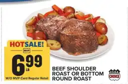 Food Lion Beef Shoulder Roast or Bottom Round Roast offer