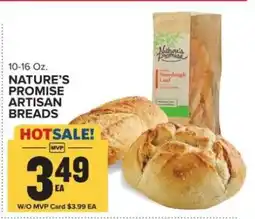 Food Lion NATURE’S PROMISE ARTISAN BREADS offer
