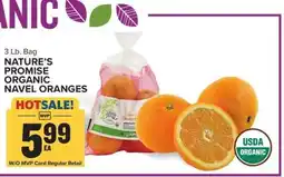 Food Lion Nature's Promise Organic Navel Oranges offer
