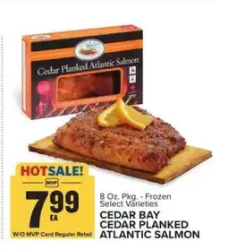 Food Lion CEDAR BAY CEDAR PLANKED ATLANTIC SALMON offer