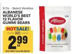 Food Lion Albanese World's Best 12 Flavor Gummi Bears offer