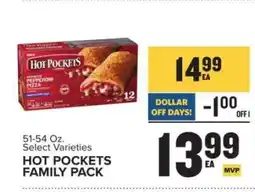 Food Lion Hot Pockets Family Pack offer