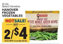 Food Lion HANOVER FROZEN VEGETABLES offer