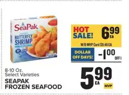 Food Lion SeaPak Frozen Seafood offer