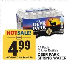 Food Lion Deer Park Spring Water offer