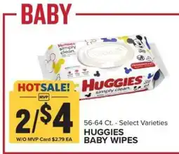Food Lion Huggies Baby Wipes offer