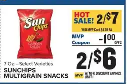 Food Lion SUNCHIPS MULTIGRAIN SNACKS offer