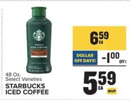 Food Lion Starbucks Iced Coffee offer