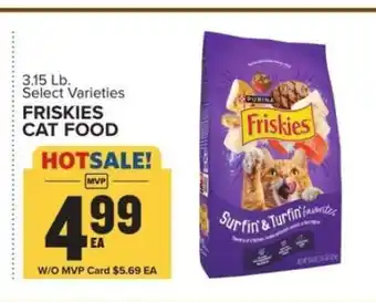 Food Lion Friskies Cat Food offer