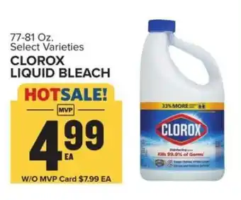 Food Lion Clorox Liquid Bleach offer