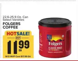 Food Lion Folgers Coffee offer