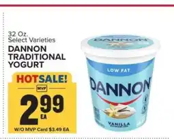 Food Lion Dannon Traditional Yogurt offer