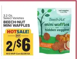 Food Lion Beech-Nut Mini Waffles offer