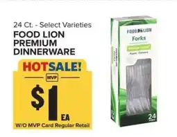 Food Lion Food Lion Premium Dinnerware offer