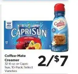 Food 4 Less Coffee-Mate Creamer or Capri-Sun offer