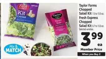 Taylor Farms Chopped Salad Kit / Fresh Express Chopped Salad Kit