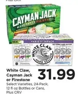 Food 4 Less White Claw, Cayman Jack or Firestone offer