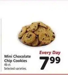 Safeway Mini Chocolate Chip Cookies offer