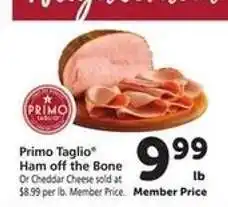 Safeway Primo Taglio Ham off the Bone offer