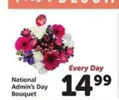 Safeway National Admin's Day Bouquet offer