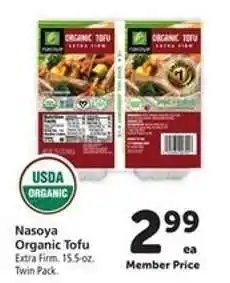 Safeway Nasoya Organic Tofu offer