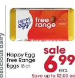 Giant Eagle Happy Egg Free Range Eggs offer