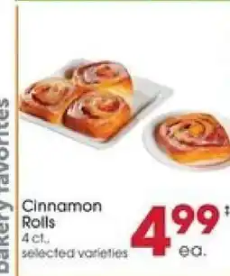 Giant Eagle Cinnamon Rolls offer