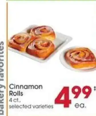Giant Eagle Cinnamon Rolls offer
