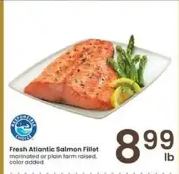 Albertsons Fresh Atlantic Salmon Fillet offer