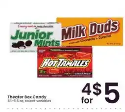 Albertsons Theater Box Candy offer