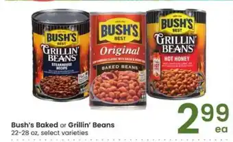 Albertsons Bush's Baked or Grillin' Beans offer