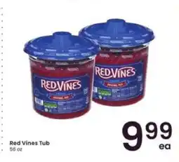 Albertsons Red Vines Tub offer