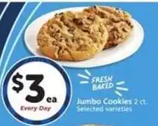 Albertsons Jumbo Cookies offer