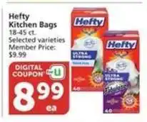 Albertsons Hefty Kitchen Bags offer
