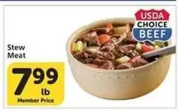 Albertsons Stew Meat offer