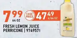 US Foods Chef's Store Fresh lemon juice perricone offer