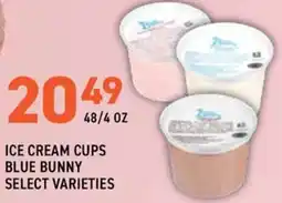 US Foods Chef's Store Ice cream cups blue bunny select varieties offer