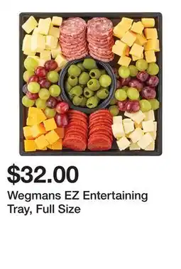 Wegmans Wegmans EZ Entertaining Tray, Full Size offer
