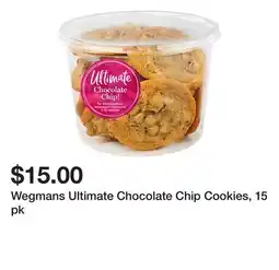 Wegmans Wegmans Ultimate Chocolate Chip Cookies offer