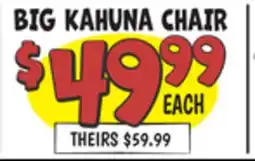 Ollie's BIG KAHUNA CHAIR offer