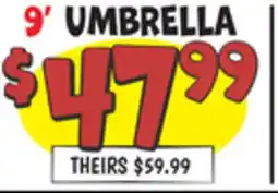 Ollie's Sarasota Breeze 9' UMBRELLA offer