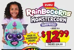 Ollie's ZURU RAINBOCORNS MONSTERCORN SURPRISES offer