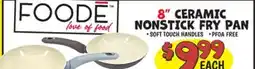 Ollie's 8 CERAMIC NONSTICK FRY PAN offer