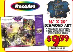 Ollie's 16 X 20 DIAMOND ART offer