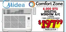 Ollie's 6,000 BTU DIGITAL WINDOW A/C offer