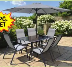 Ollie's SARASOTA BREEZE 8 PC big kahuna patio set offer