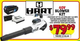 Ollie's HART 40V BLOWER KIT offer