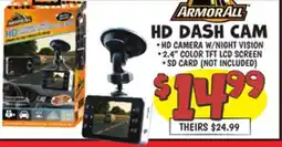 Ollie's ARMORALL HD DASH CAM offer