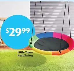 Aldi Little Town Nest Swing offer