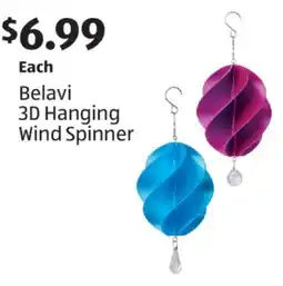 Aldi Belavi 3D Hanging Wind Spinner offer